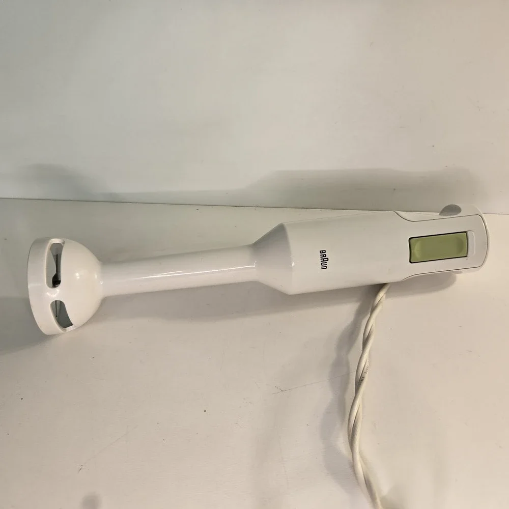 Braun Type 4169 Immersion Handheld Green Button Stick Blender Mixer-Tested